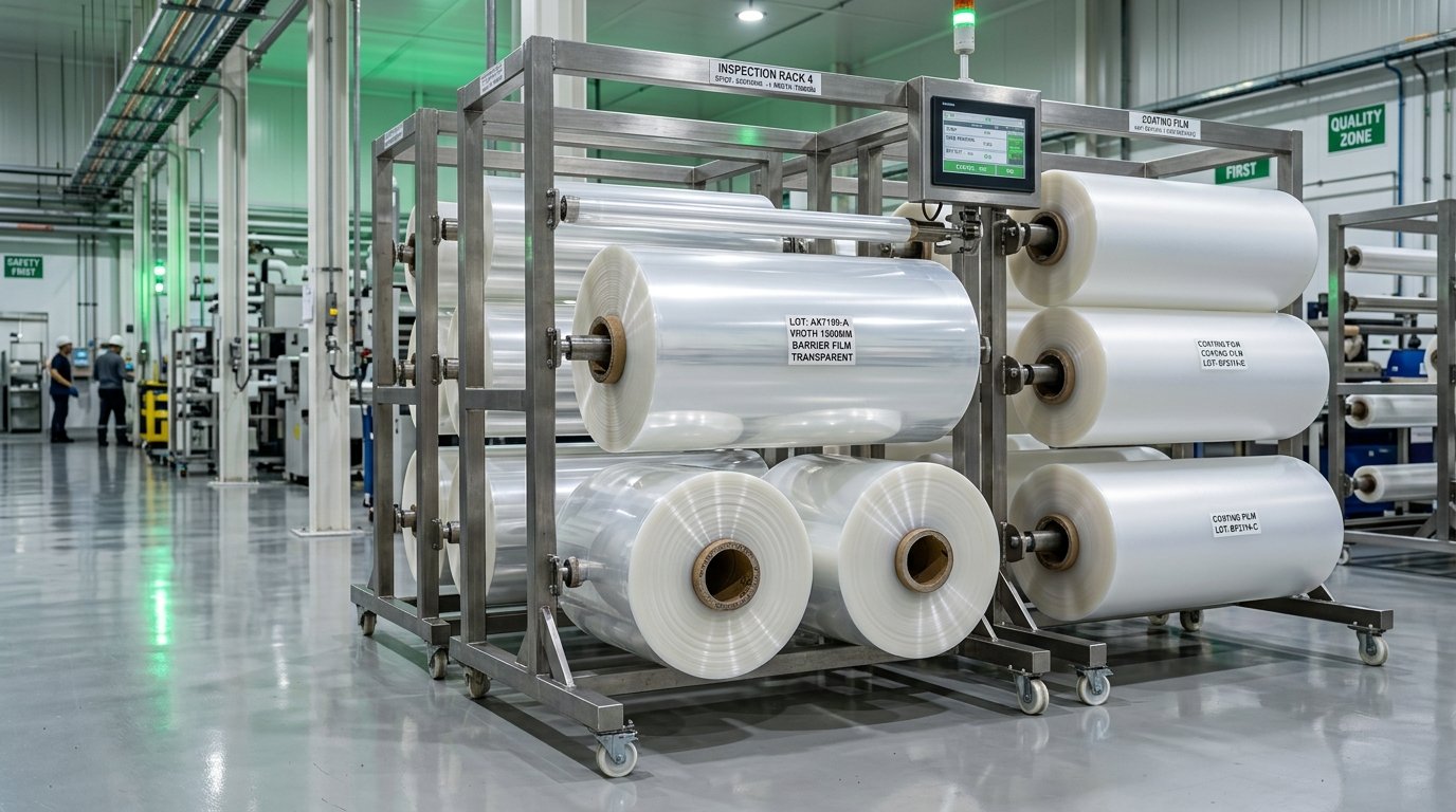 Plastic Coating Film Roll Stock